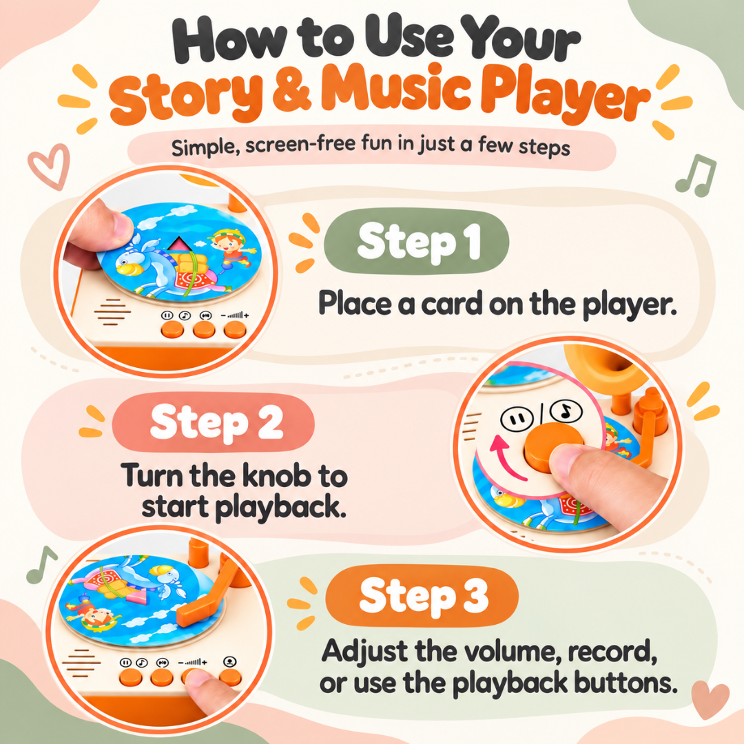 LittleGroove™ Kids Record Player